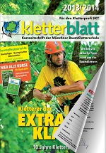 Cover Kletterblatt 2013