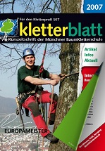 Cover Kletterblatt 2007