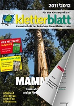 Cover Kletterblatt 2011